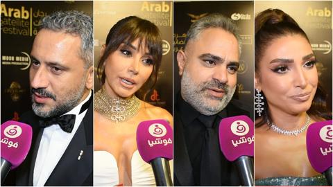 نجوم مهرجان الفضائيات العربية: التكريم في مصر