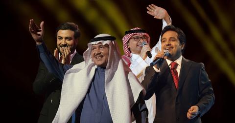 أبرز أغاني النجوم في يوم التأسيس السعودي 